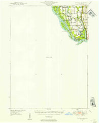 Wapello Iowa Historical topographic map, 1:62500 scale, 15 X 15 Minute, Year 1946