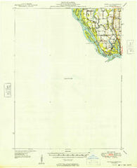 Wapello Iowa Historical topographic map, 1:62500 scale, 15 X 15 Minute, Year 1949