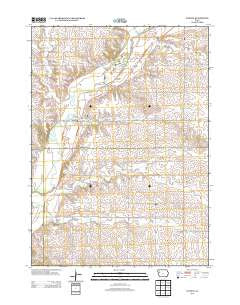 Washta Iowa Historical topographic map, 1:24000 scale, 7.5 X 7.5 Minute, Year 2013