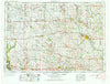 Waterloo Iowa Historical topographic map, 1:250000 scale, 1 X 2 Degree, Year 1954