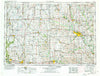 Waterloo Iowa Historical topographic map, 1:250000 scale, 1 X 2 Degree, Year 1954