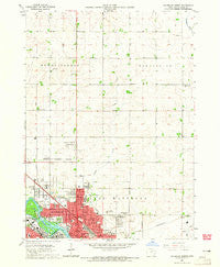 Waterloo North Iowa Historical topographic map, 1:24000 scale, 7.5 X 7.5 Minute, Year 1963