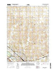 Waterloo North Iowa Current topographic map, 1:24000 scale, 7.5 X 7.5 Minute, Year 2015
