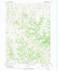 Waterville Iowa Historical topographic map, 1:24000 scale, 7.5 X 7.5 Minute, Year 1971