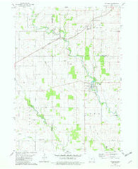 Waucoma Iowa Historical topographic map, 1:24000 scale, 7.5 X 7.5 Minute, Year 1981