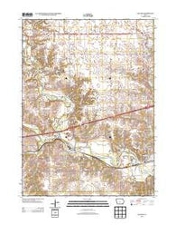 Waukee Iowa Historical topographic map, 1:24000 scale, 7.5 X 7.5 Minute, Year 2013