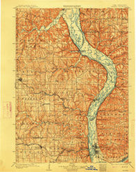 Waukon Iowa Historical topographic map, 1:125000 scale, 30 X 30 Minute, Year 1903