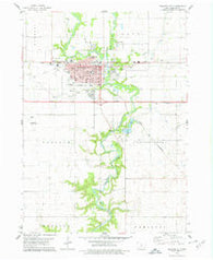 Webster City Iowa Historical topographic map, 1:24000 scale, 7.5 X 7.5 Minute, Year 1978