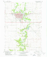 Webster City Iowa Historical topographic map, 1:24000 scale, 7.5 X 7.5 Minute, Year 1978