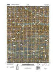 Weldon Iowa Historical topographic map, 1:24000 scale, 7.5 X 7.5 Minute, Year 2013