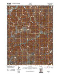 Weller Iowa Historical topographic map, 1:24000 scale, 7.5 X 7.5 Minute, Year 2010