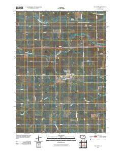 Wellsburg Iowa Historical topographic map, 1:24000 scale, 7.5 X 7.5 Minute, Year 2010