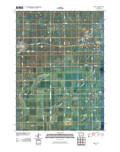 Wesley Iowa Historical topographic map, 1:24000 scale, 7.5 X 7.5 Minute, Year 2010