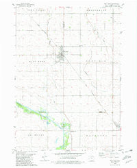 West Bend Iowa Historical topographic map, 1:24000 scale, 7.5 X 7.5 Minute, Year 1980