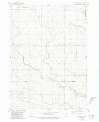 West Bend NE Iowa Historical topographic map, 1:24000 scale, 7.5 X 7.5 Minute, Year 1980