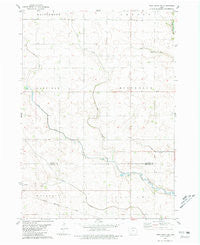 West Bend NE Iowa Historical topographic map, 1:24000 scale, 7.5 X 7.5 Minute, Year 1980
