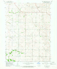 West Liberty SW Iowa Historical topographic map, 1:24000 scale, 7.5 X 7.5 Minute, Year 1965