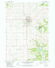 West Union Iowa Historical topographic map, 1:24000 scale, 7.5 X 7.5 Minute, Year 1981