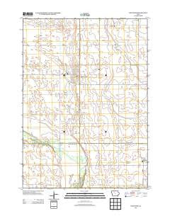 West Bend Iowa Historical topographic map, 1:24000 scale, 7.5 X 7.5 Minute, Year 2013