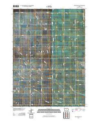 West Bend NE Iowa Historical topographic map, 1:24000 scale, 7.5 X 7.5 Minute, Year 2010