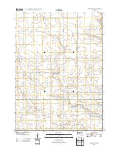 West Bend NE Iowa Historical topographic map, 1:24000 scale, 7.5 X 7.5 Minute, Year 2013