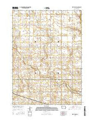 West Bend NE Iowa Current topographic map, 1:24000 scale, 7.5 X 7.5 Minute, Year 2015