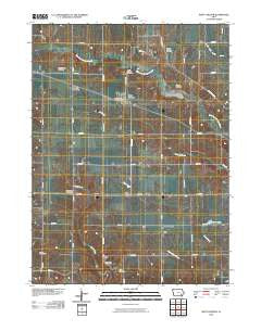 West Chester Iowa Historical topographic map, 1:24000 scale, 7.5 X 7.5 Minute, Year 2010