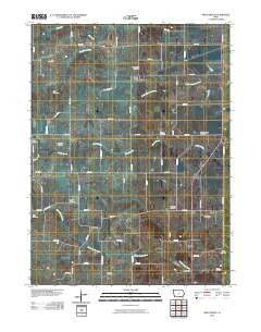 West Grove Iowa Historical topographic map, 1:24000 scale, 7.5 X 7.5 Minute, Year 2010