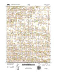 West Grove Iowa Historical topographic map, 1:24000 scale, 7.5 X 7.5 Minute, Year 2013