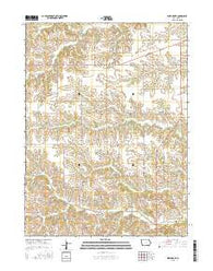 West Grove Iowa Current topographic map, 1:24000 scale, 7.5 X 7.5 Minute, Year 2015