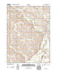 West Liberty Iowa Historical topographic map, 1:24000 scale, 7.5 X 7.5 Minute, Year 2013