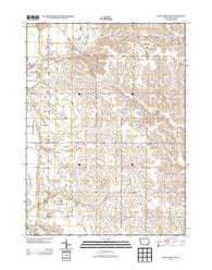 West Liberty SW Iowa Historical topographic map, 1:24000 scale, 7.5 X 7.5 Minute, Year 2013