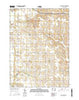 West Liberty SW Iowa Current topographic map, 1:24000 scale, 7.5 X 7.5 Minute, Year 2015
