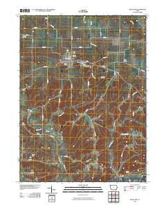 West Point Iowa Historical topographic map, 1:24000 scale, 7.5 X 7.5 Minute, Year 2010
