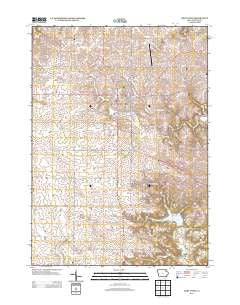 West Union Iowa Historical topographic map, 1:24000 scale, 7.5 X 7.5 Minute, Year 2013