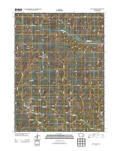 What Cheer Iowa Historical topographic map, 1:24000 scale, 7.5 X 7.5 Minute, Year 2013