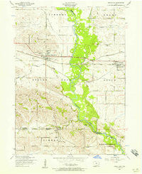 Wheatland Iowa Historical topographic map, 1:24000 scale, 7.5 X 7.5 Minute, Year 1953