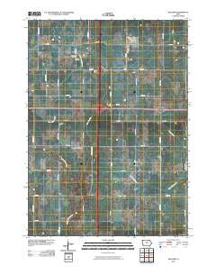 Williams Iowa Historical topographic map, 1:24000 scale, 7.5 X 7.5 Minute, Year 2010