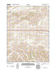 Williamsburg NW Iowa Historical topographic map, 1:24000 scale, 7.5 X 7.5 Minute, Year 2013