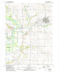 Wilton Iowa Historical topographic map, 1:24000 scale, 7.5 X 7.5 Minute, Year 1991