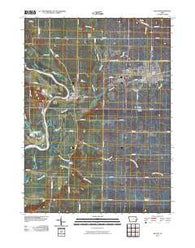 Wilton Iowa Historical topographic map, 1:24000 scale, 7.5 X 7.5 Minute, Year 2010