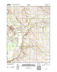 Wilton Iowa Historical topographic map, 1:24000 scale, 7.5 X 7.5 Minute, Year 2013