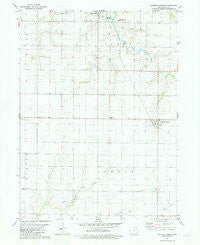 Winfield South Iowa Historical topographic map, 1:24000 scale, 7.5 X 7.5 Minute, Year 1981