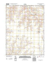 Winfield South Iowa Historical topographic map, 1:24000 scale, 7.5 X 7.5 Minute, Year 2013