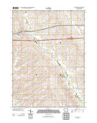 Winthrop Iowa Historical topographic map, 1:24000 scale, 7.5 X 7.5 Minute, Year 2013
