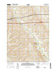 Winthrop Iowa Current topographic map, 1:24000 scale, 7.5 X 7.5 Minute, Year 2015