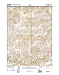 Woodburn Iowa Historical topographic map, 1:24000 scale, 7.5 X 7.5 Minute, Year 2013