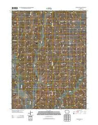 Woodland Iowa Historical topographic map, 1:24000 scale, 7.5 X 7.5 Minute, Year 2013