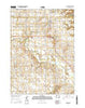 Woodward Iowa Current topographic map, 1:24000 scale, 7.5 X 7.5 Minute, Year 2015
