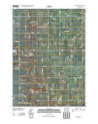 Woolstock Iowa Historical topographic map, 1:24000 scale, 7.5 X 7.5 Minute, Year 2010